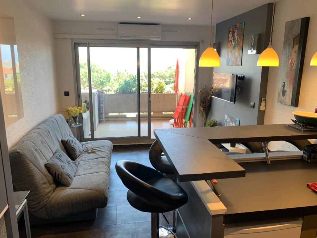 Antibes Secured Parc Velusine With Private Parking, Terrace, Pools And Tennis Courts. Экстерьер фото