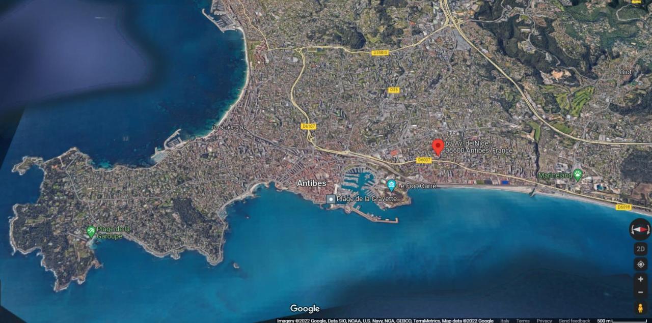 Antibes Secured Parc Velusine With Private Parking, Terrace, Pools And Tennis Courts. Экстерьер фото